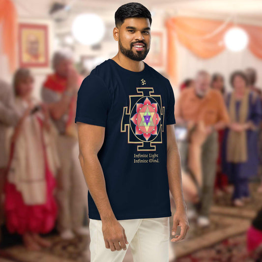 Infinite Light Unisex organic mid-light t-shirt