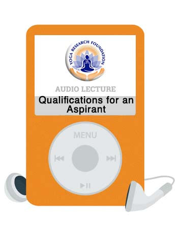 Qualifications of an Aspirant